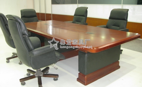 實木會議桌圖片