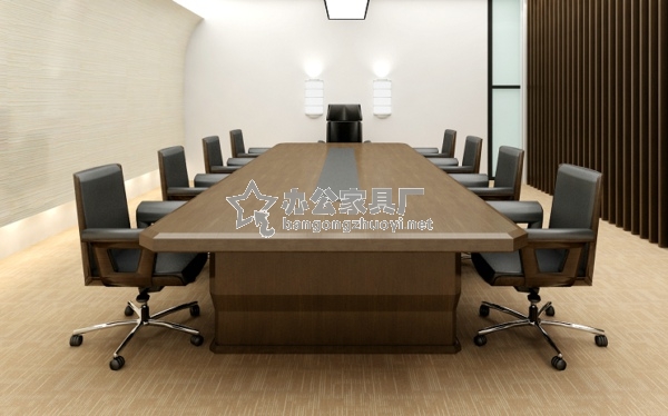 實木會議桌圖片